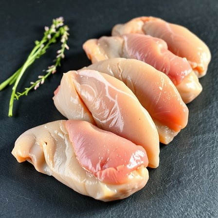 Free-range chicken breast from Playlogicx sustainable chicken Spain farm